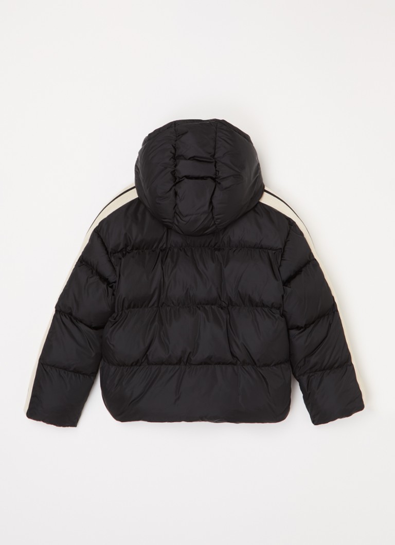 Palm Angels  Track puffer jack met afneembare capuchon