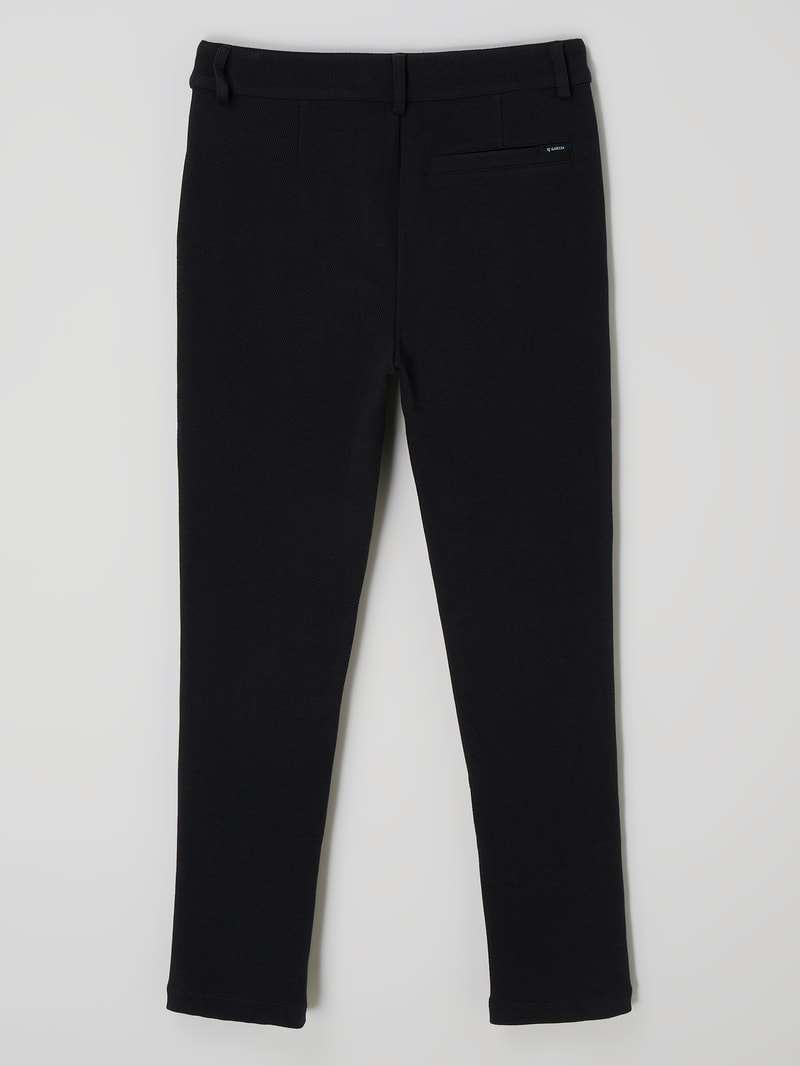 Hose mit Stretch-Anteil in marineblau