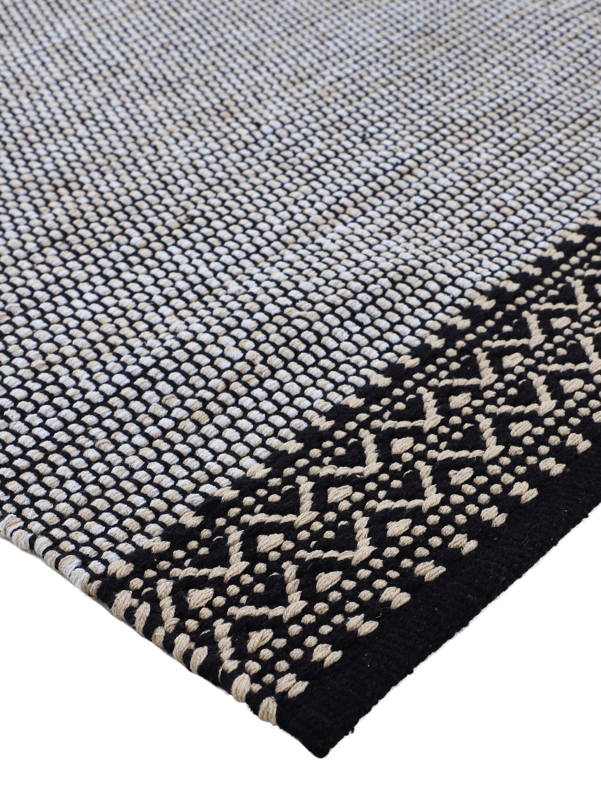 Läufer Kelim Mia, carpetfine, rechteckig, Höhe: 6 mm, Baumwolle Wendeteppich