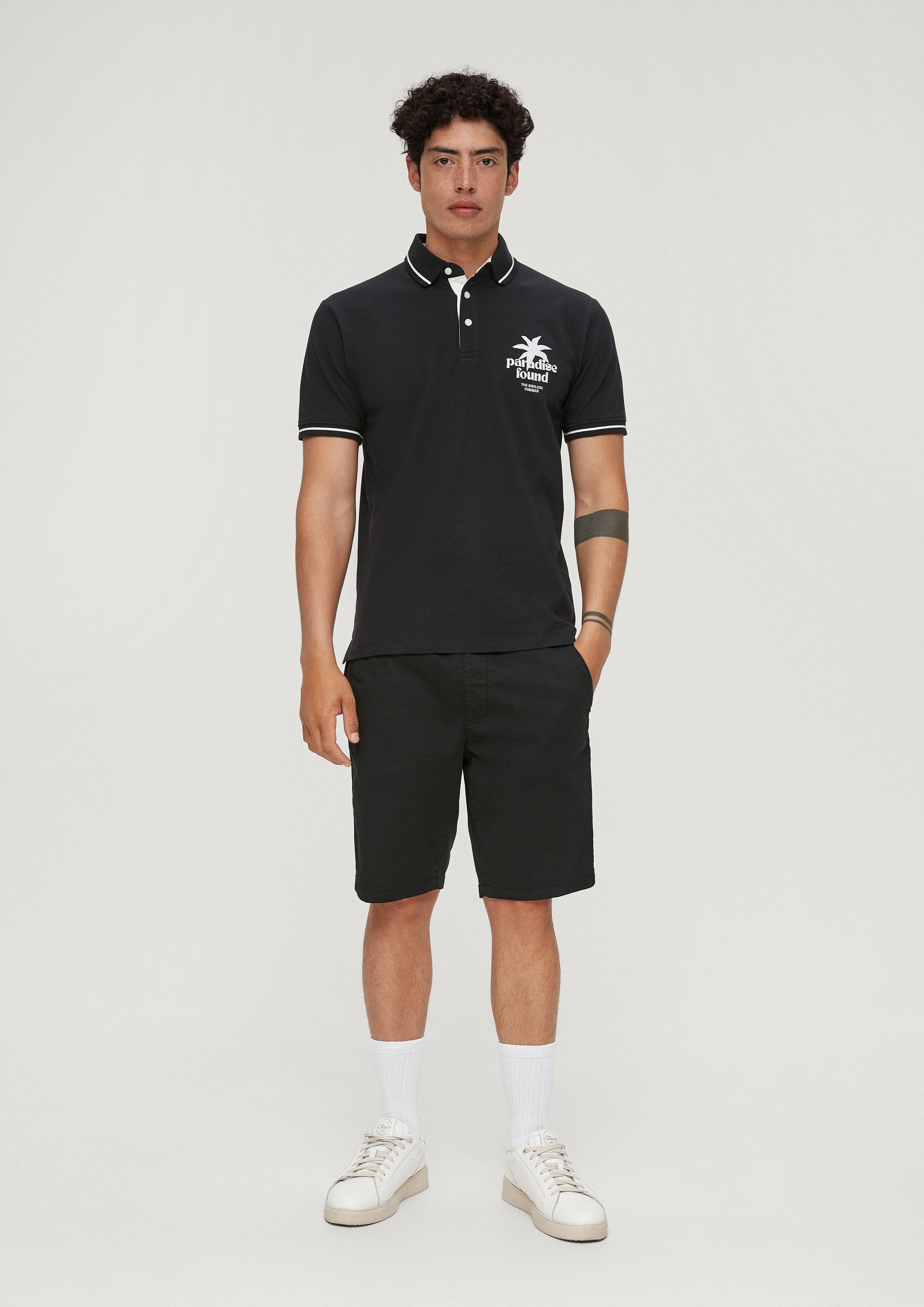 Polo-Shirt aus Baumwoll-Piqué  2131479-99D1