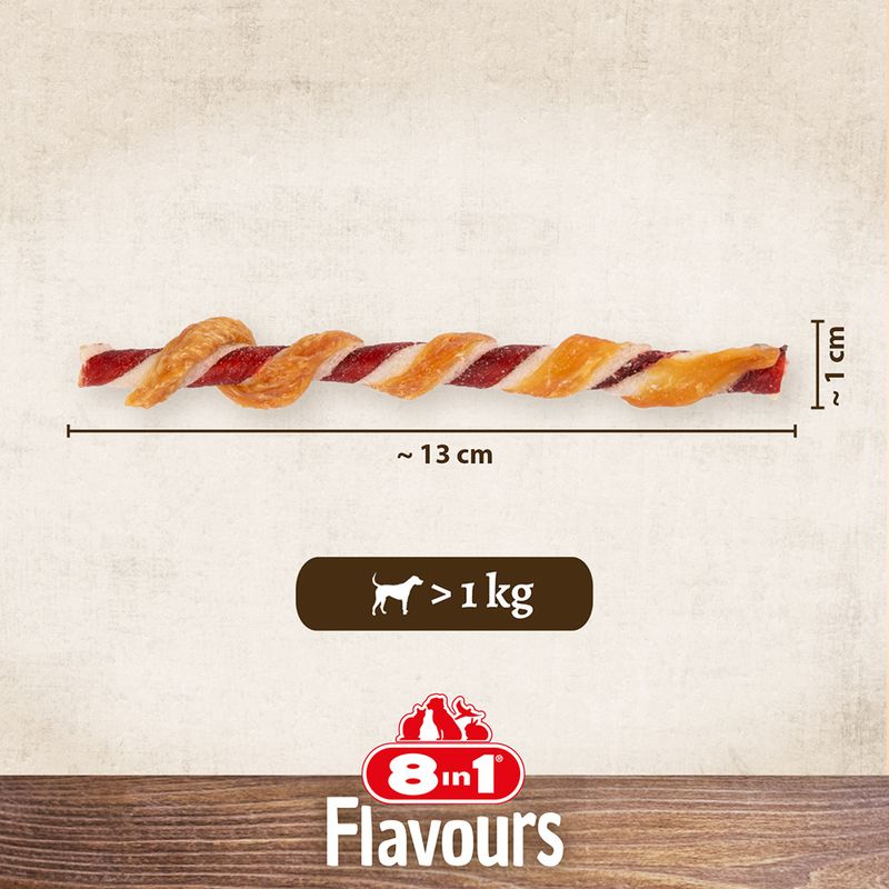 8in1 Triple Flavour Twisted Kaustangen