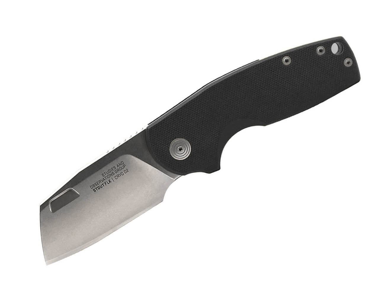 Stout FLK Cleaver Black Stonewash