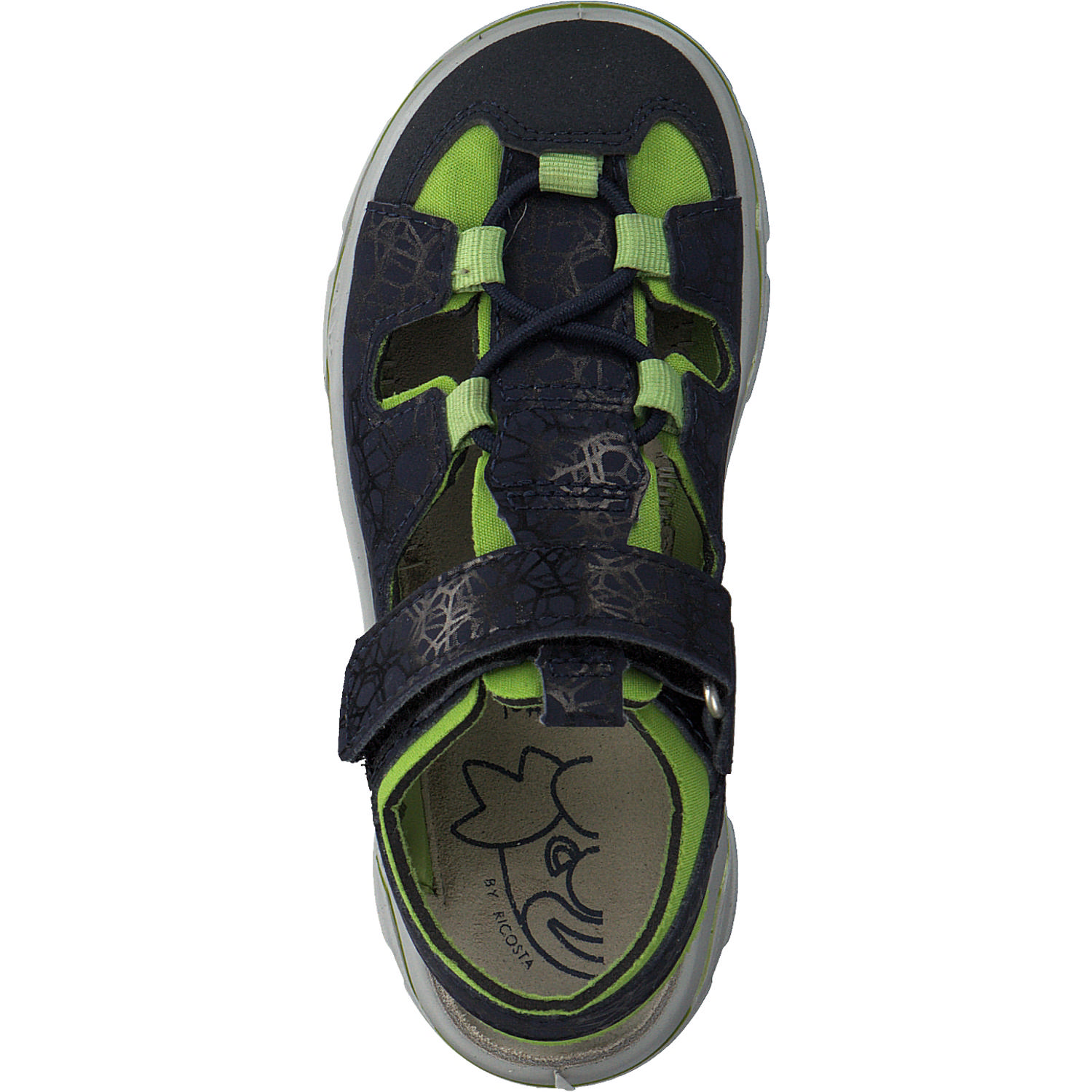 Ricosta Gery 2900302 M, Lauflernschuhe, Kinder, nautic/acido