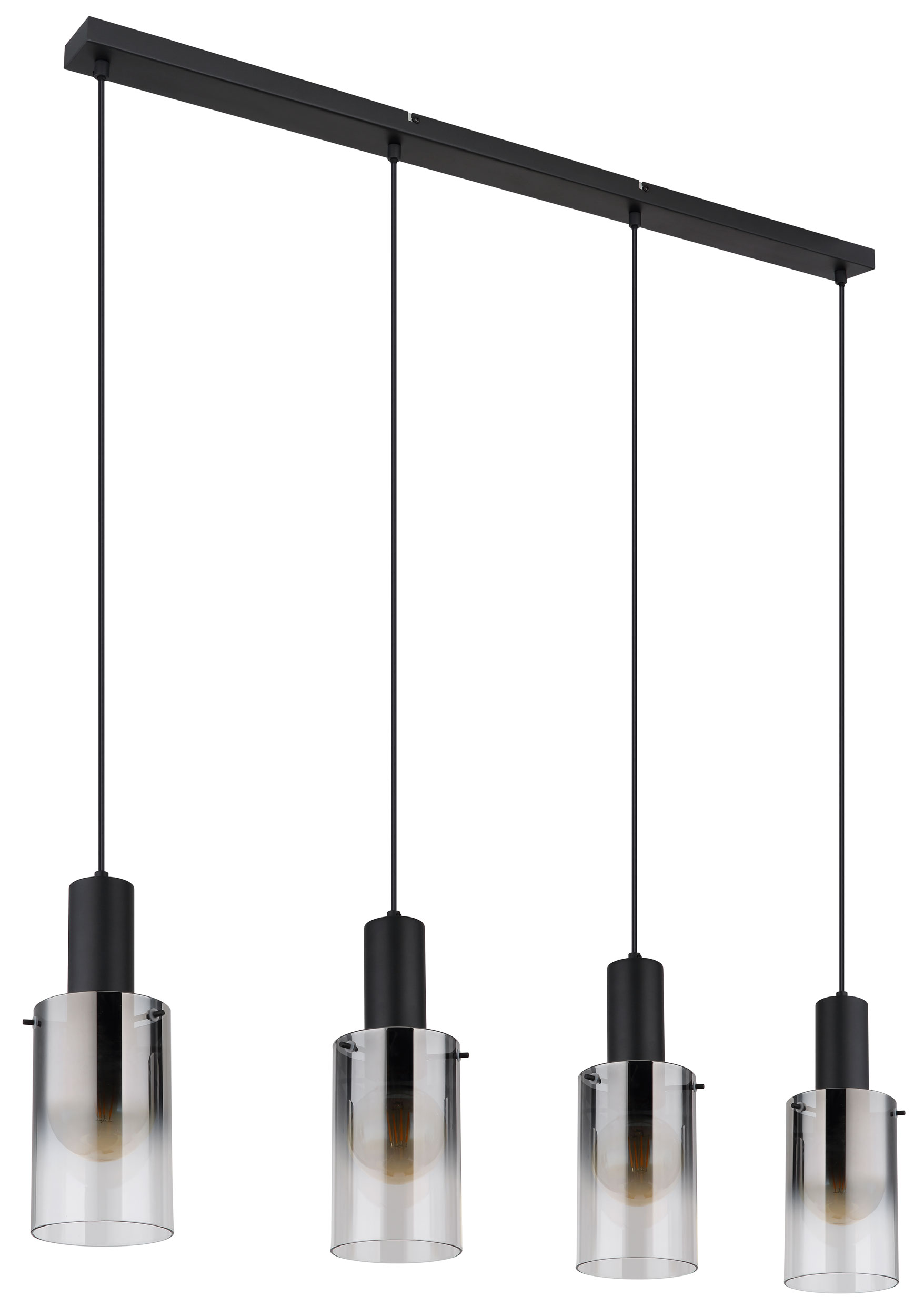 GloboLED-Pendelleuchte 4flg