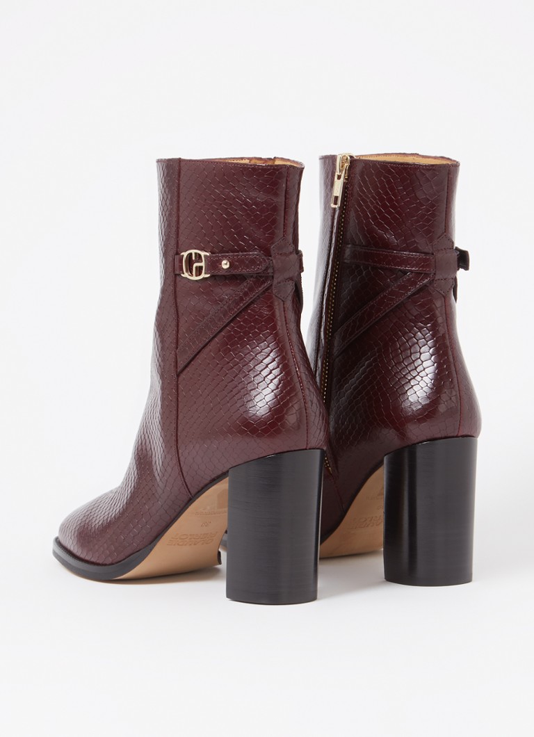 Stivaletto Claudie Pierlot in pelle martellata