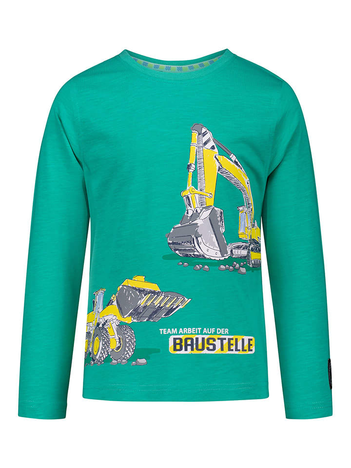 Salt and Pepper Longsleeve in Grün günstig kaufen