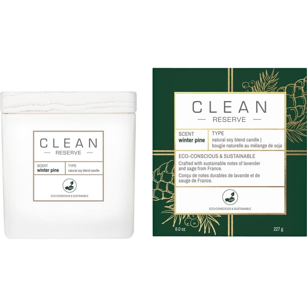 Clean Reserve Home Collection Winter Pine Candle Bougie