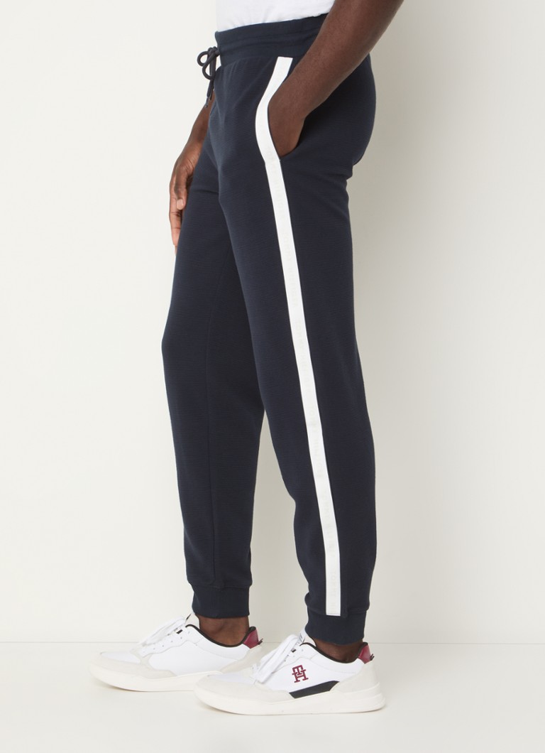 Tommy Hilfiger Regular fit joggingbroek in steekzakken