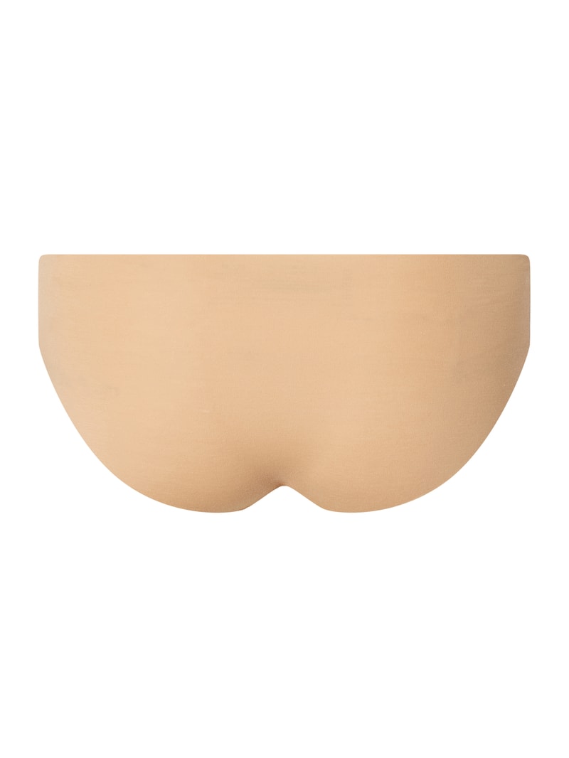 Slip aus Baumwoll-Elasthan-Mix Modell Invisible Cotton in mittelbraun