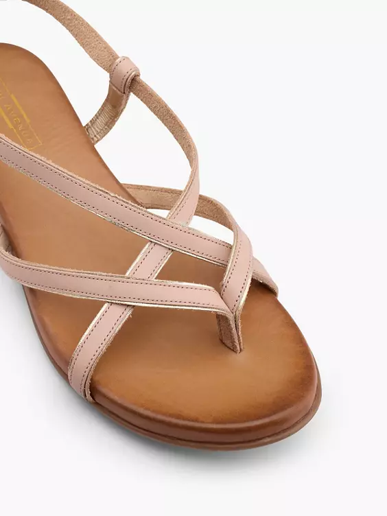 5th Avenue Leder Sandale