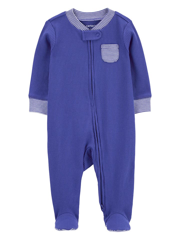 carter's Strampler in Blau günstig kaufen