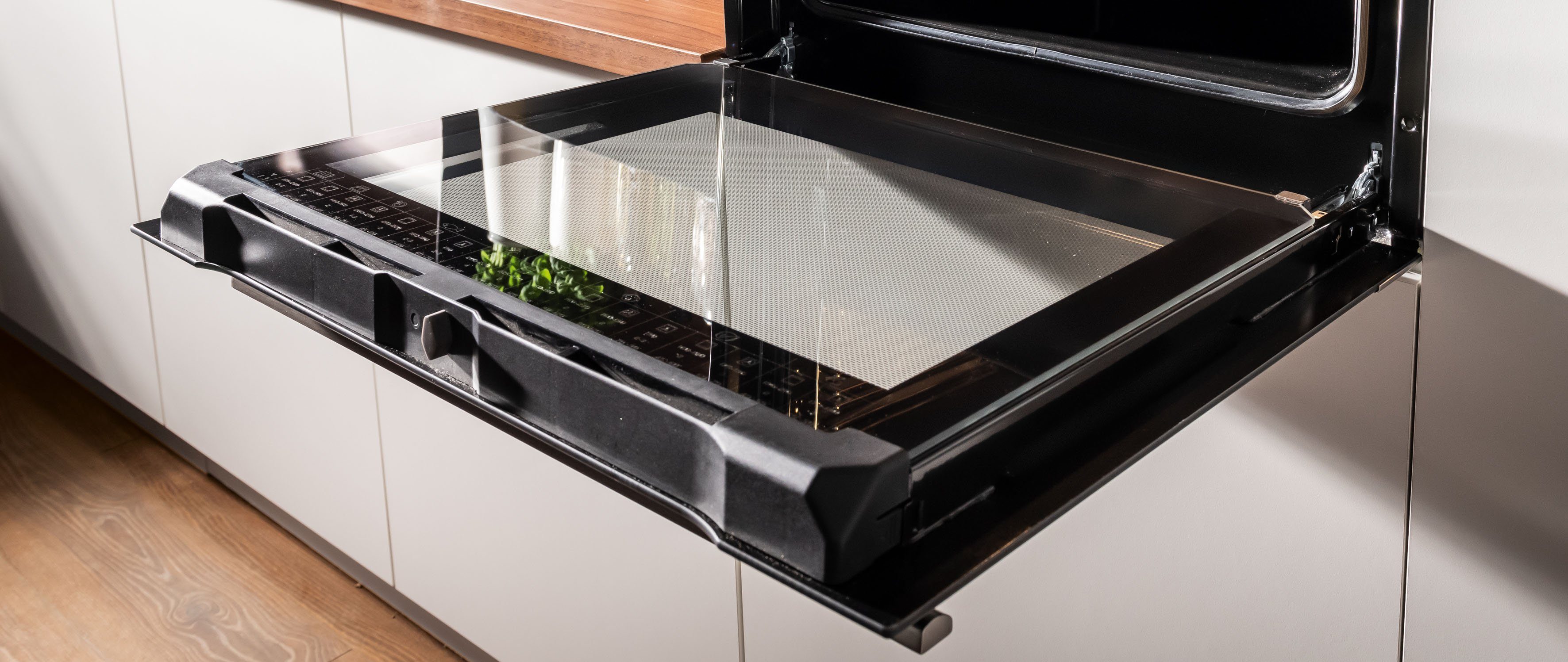 Amica Dampfbackofen EBSX 949 610 S, mit Teleskopauszug nachrüstbar, Steam Clean