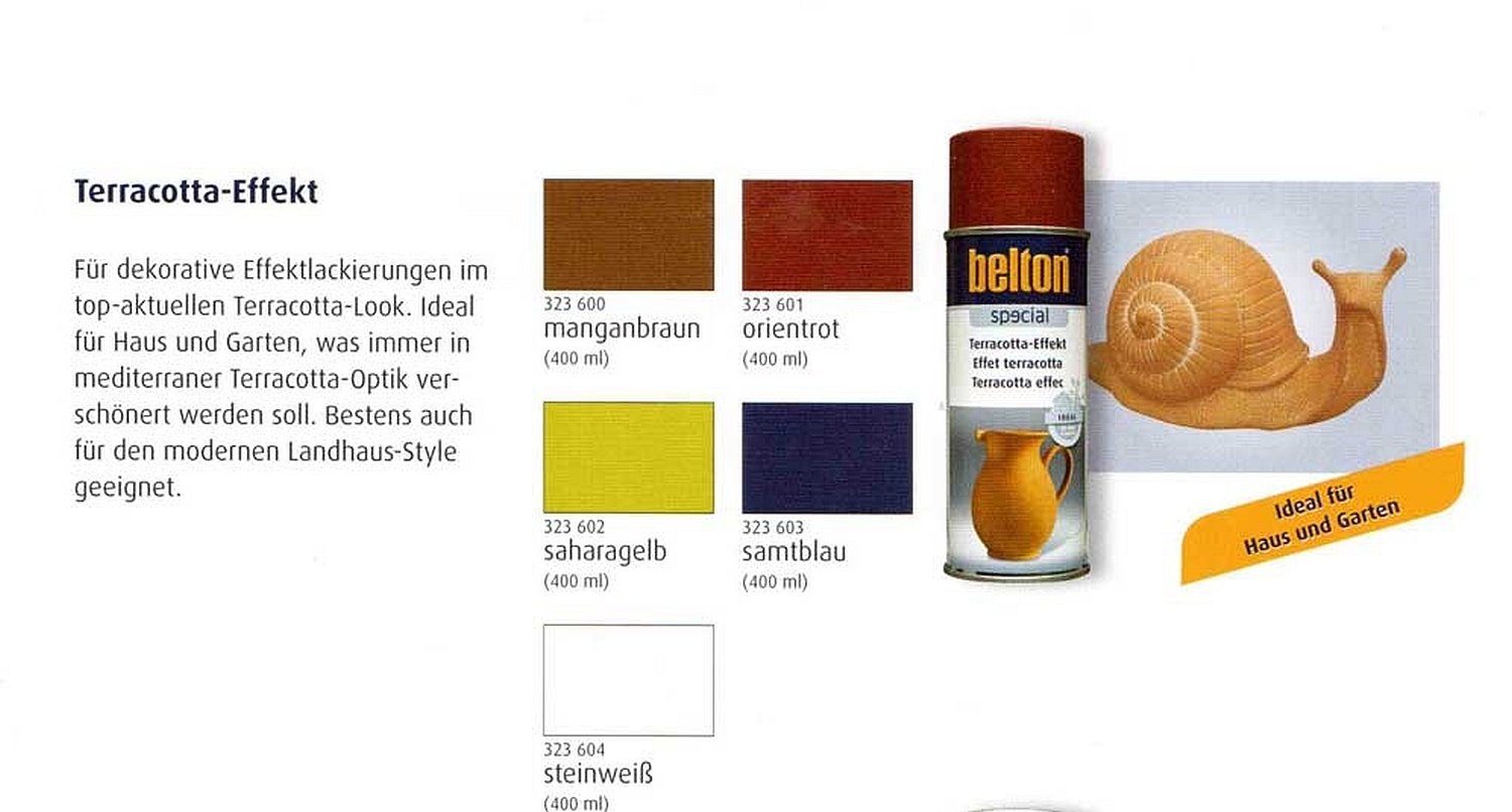 belton Sprühfarbe Belton Terracotta Effekt Lackspray, Spraydose, 400 ml