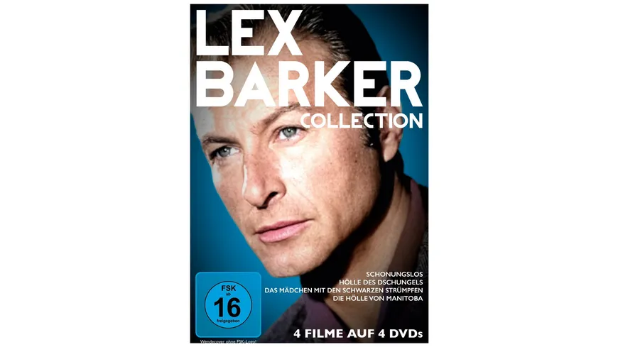 Lex Barker Collection / 4 Filme mit der Filmlegende  [4 DVDs]