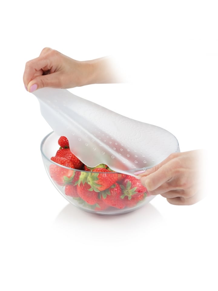Tescoma Elast. Silikon-Deckel 4FOOD 17&23cm, 2 Stück in transparent günstig kaufen zweistöckig