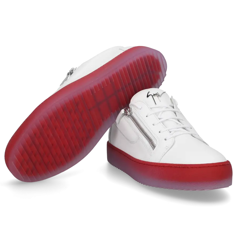 Giuseppe Zanotti - Sneaker low FRANKIE Kalbsleder - weiß