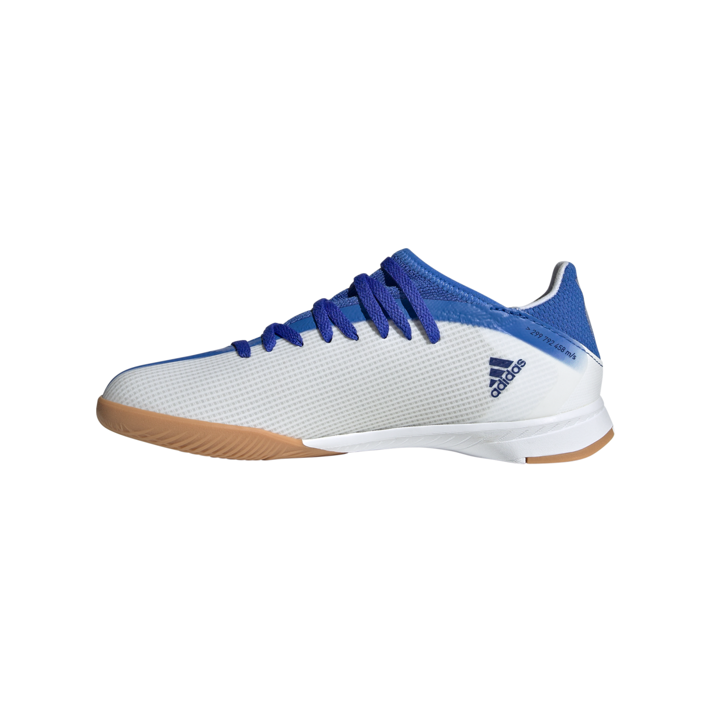 adidas X SPEEDFLOW.3 IN Halle Diamond Edge J Kids Weiss Blau
