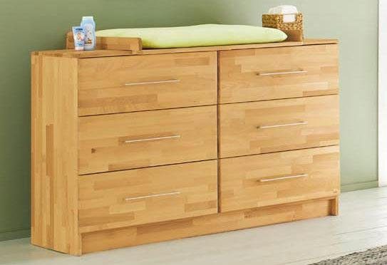 Pinolino® Wickelkommode Natura, extrabreit; Made in Europe