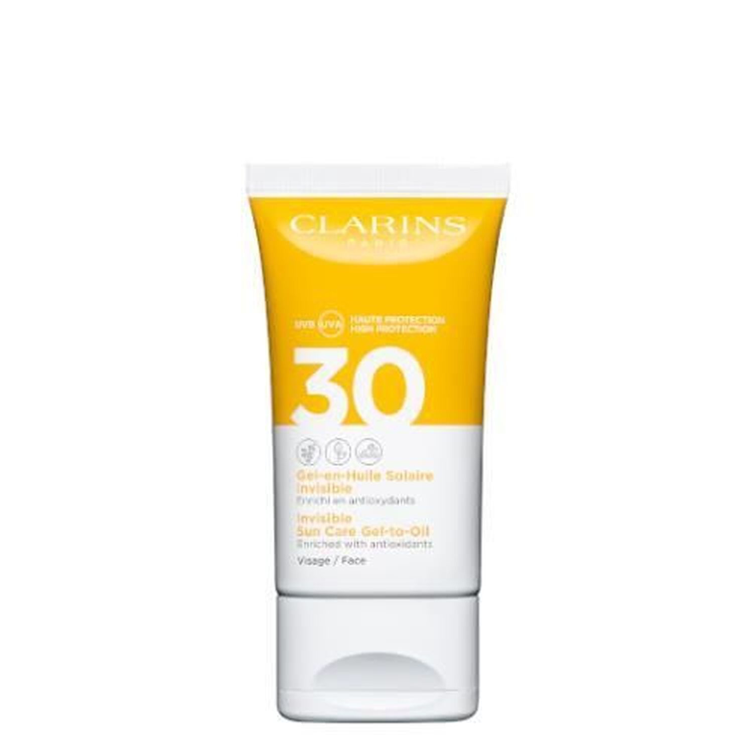 Clarins Gel en Huile Solaire Invisible SPF30 Visage