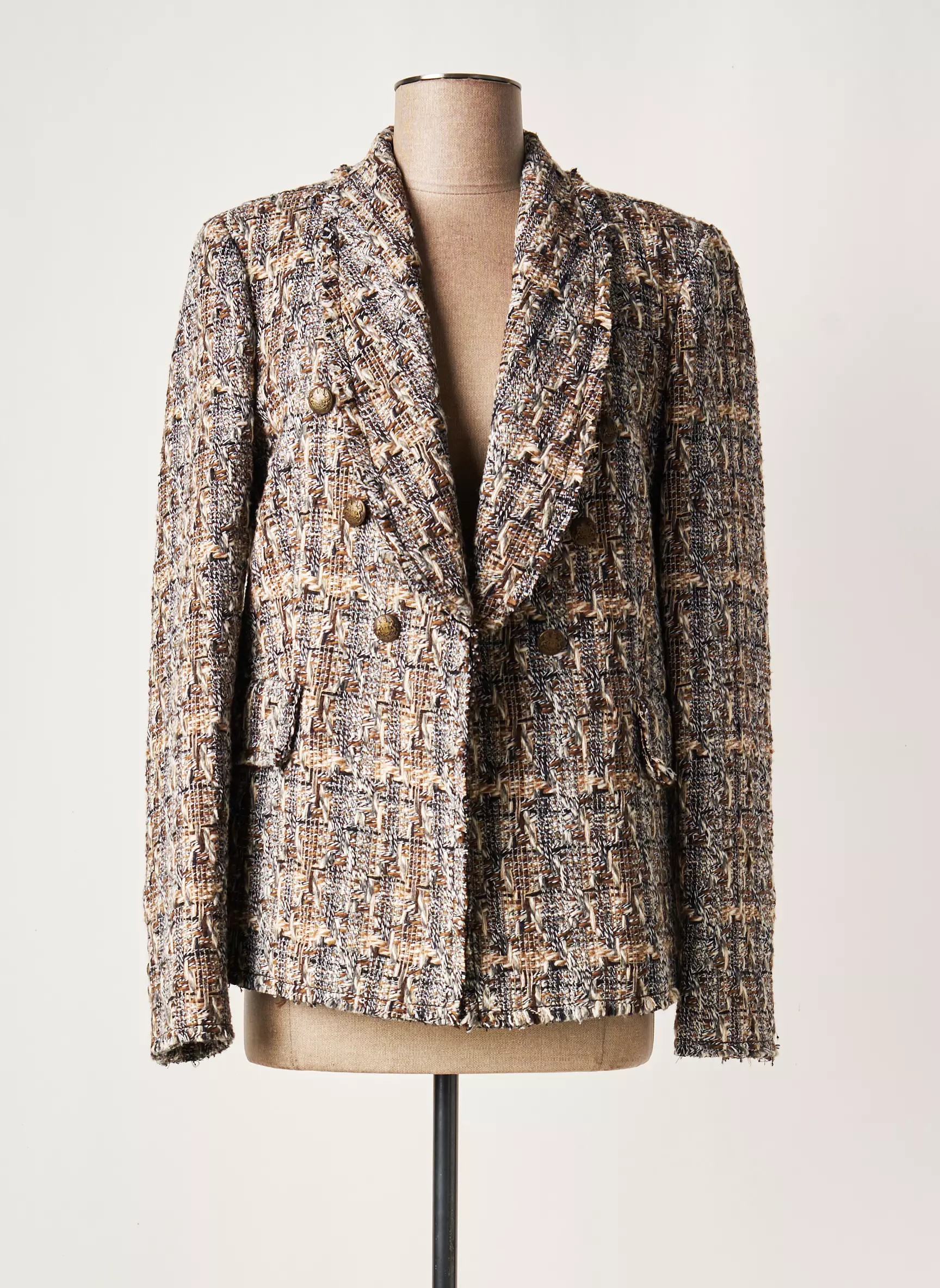 Lauren Vidal Blazers Femme couleur marron