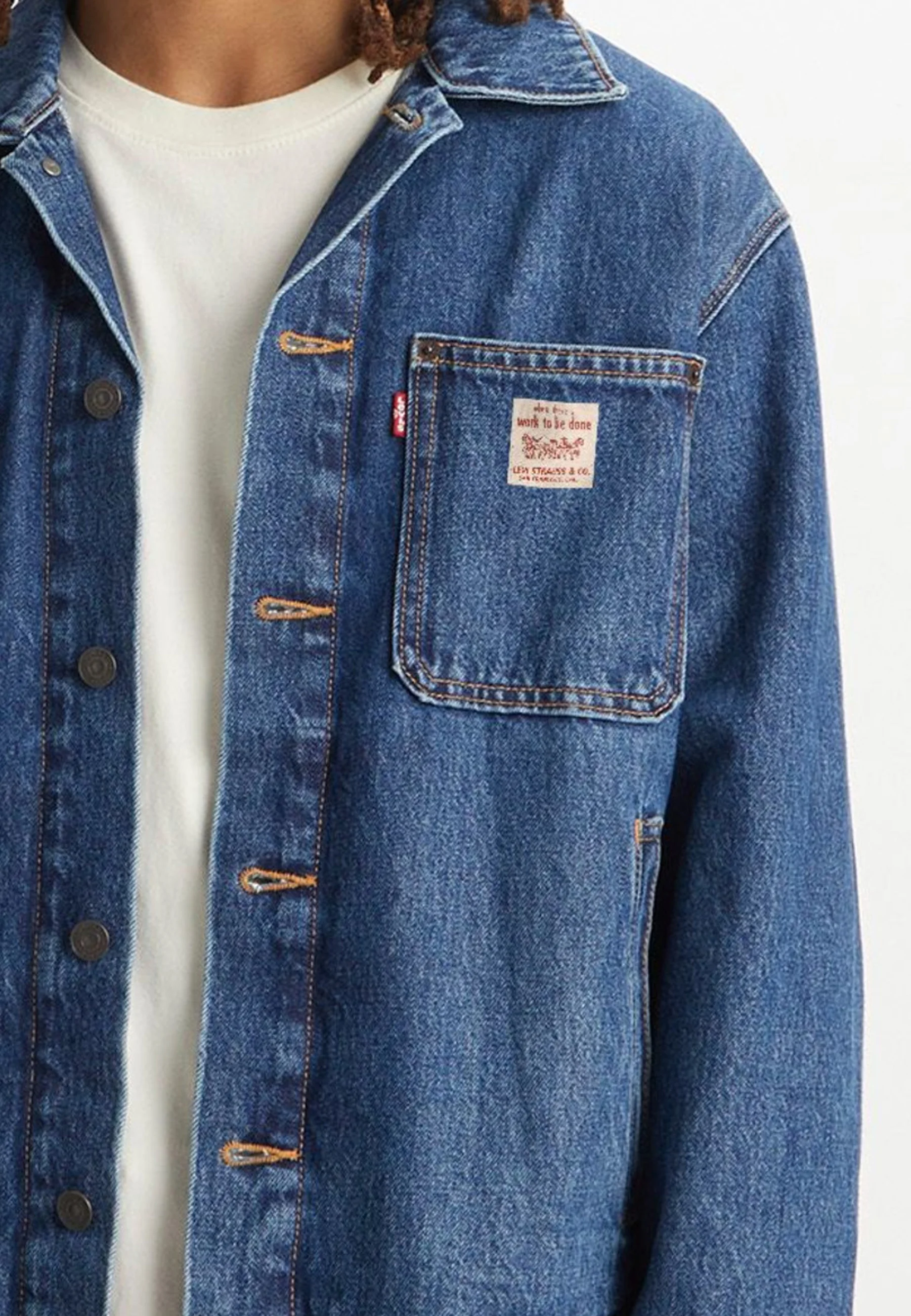 Levi's® Workwear SUNRISE TRUCKER - Chaqueta vaquera