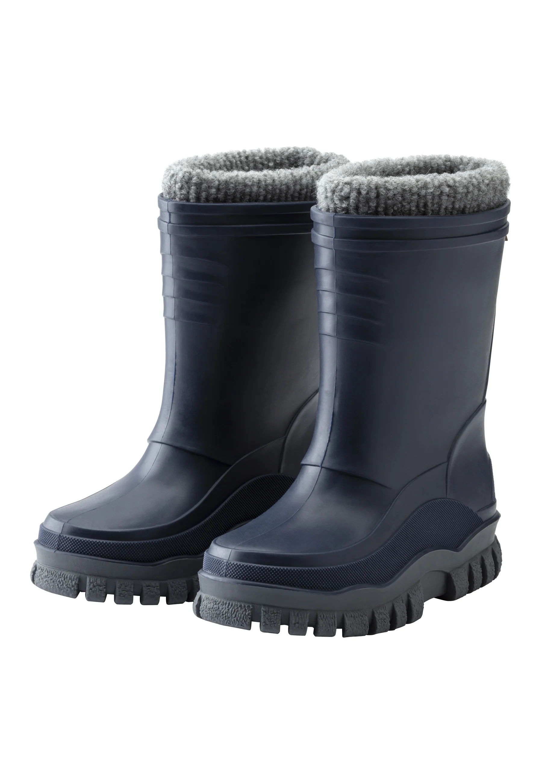 Gummistiefel in versch. Unifarben mit Innenschuh