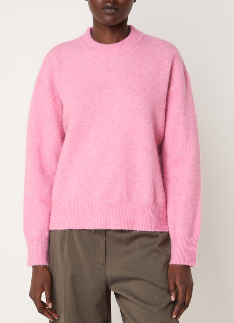 SAMSØE SAMSØE Fine-knit pullover in alpaca wool blend