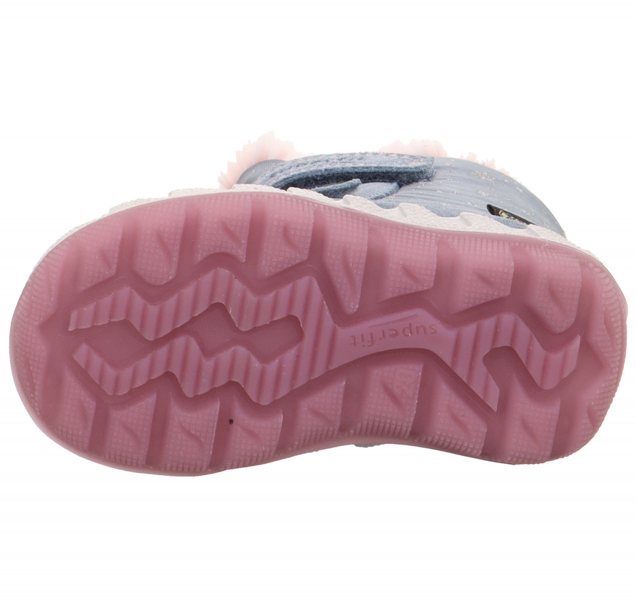 ICEBIRD - Blau/Rosa Boots mit Klettverschluss