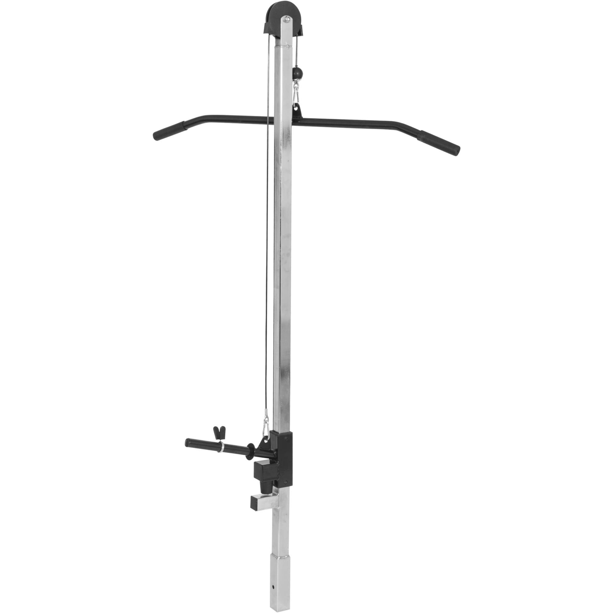 GORILLA SPORTS Kraftstation Hantelbank mit verstellbare Hantelablage, Beincurler, 100 kg Hantelset