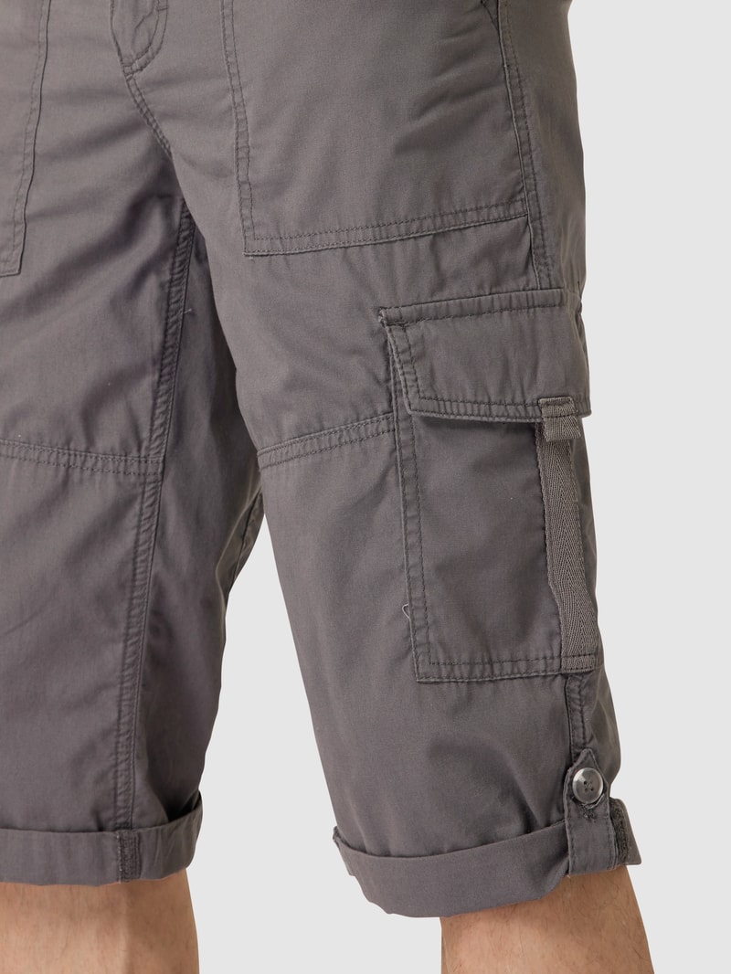Cargoshorts inklusive Gürtel in dunkelgrau