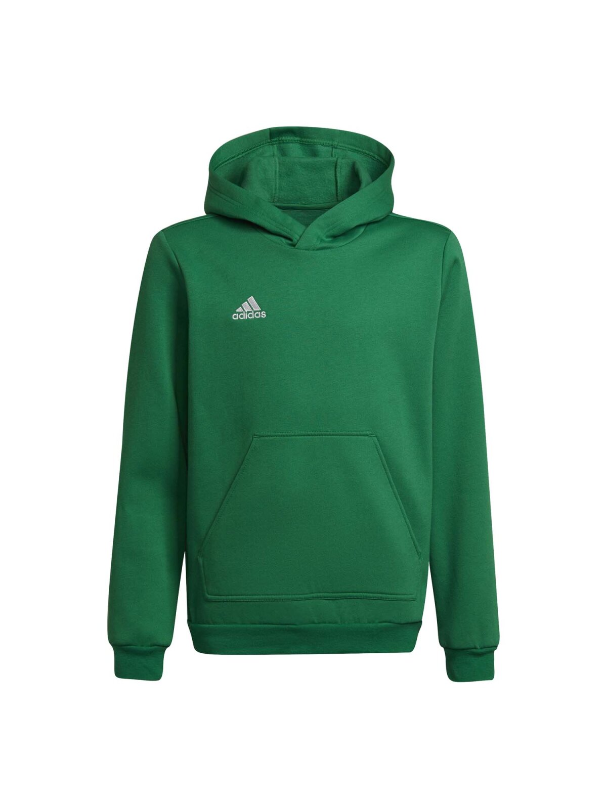 Adidas Entrada 22 Kinder Hoodie grün-weiß