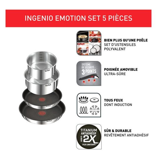 Tefal | Set de vase INGENIO 5 P