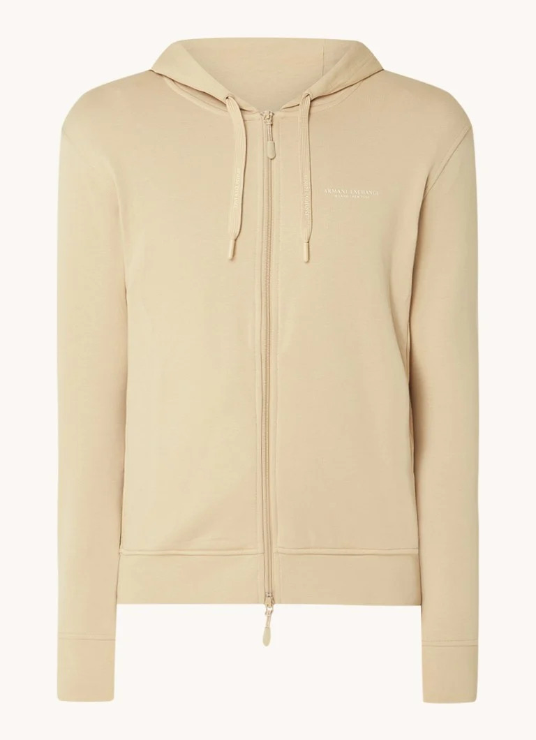 Armani Exchange Sweatshirt with logo print and side pockets