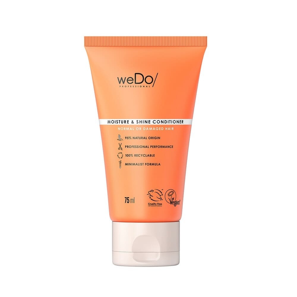 wedo Après-shampoing Vegan Hydratation et Brillance pour cheveux normaux et abîmés Après-shampooing vegan sans silicone sans colorants pour cheveux normaux abîmés