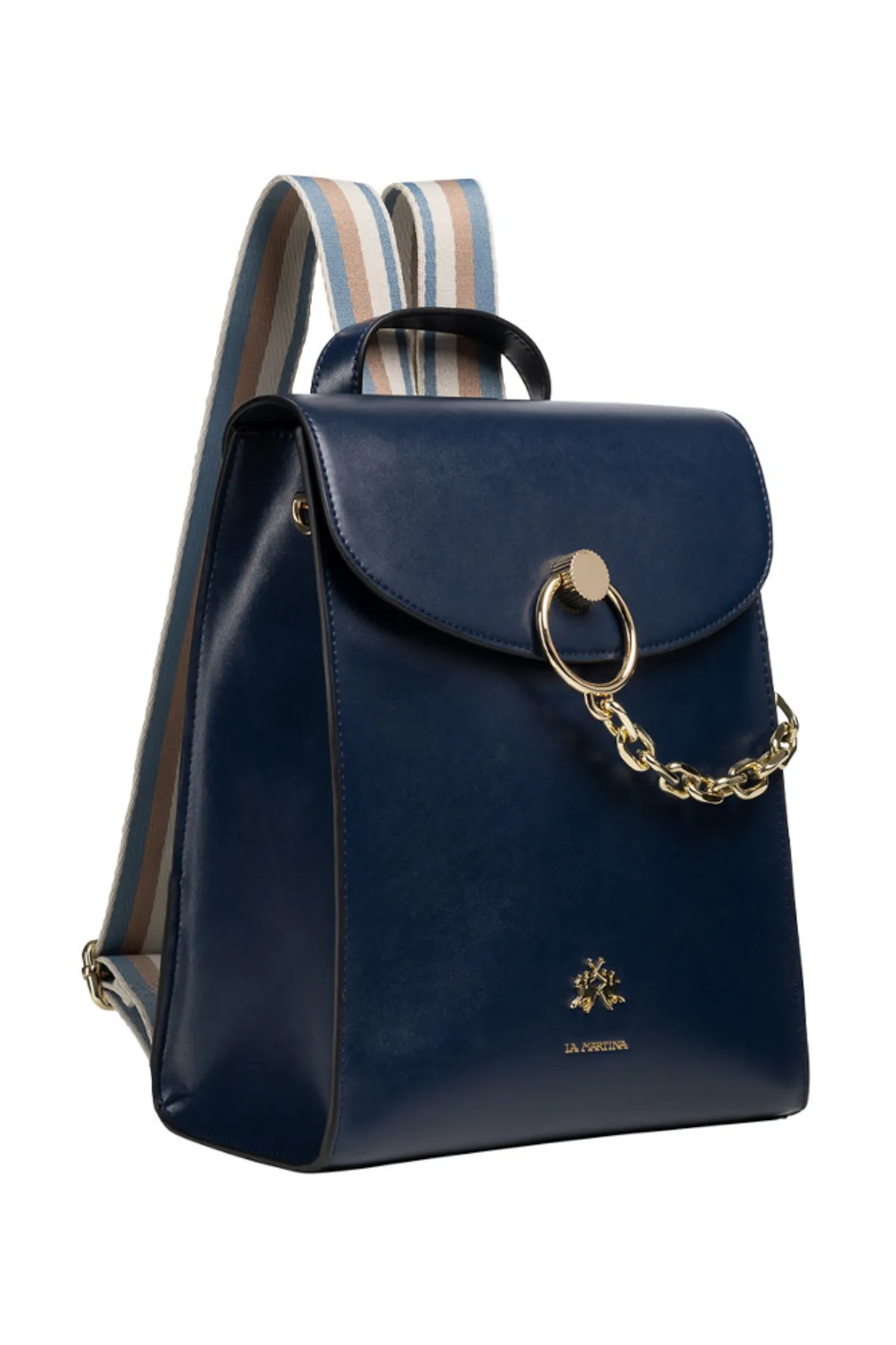 La Martina  Rucksack - Blau - Unifarben