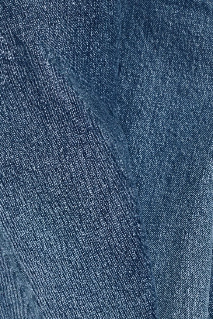 Gerade Jeans mit mittelhohem Bund