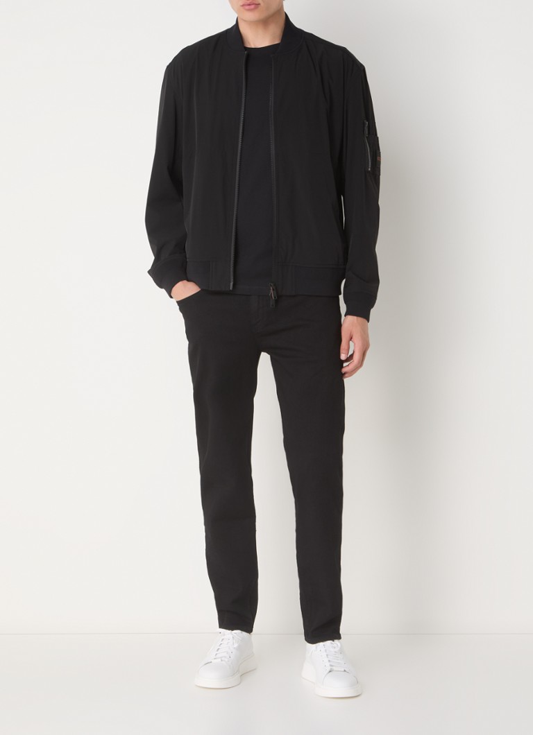 Jachetă bomber HUGO BOSS Obear cu buzunare cu fermoar și logo