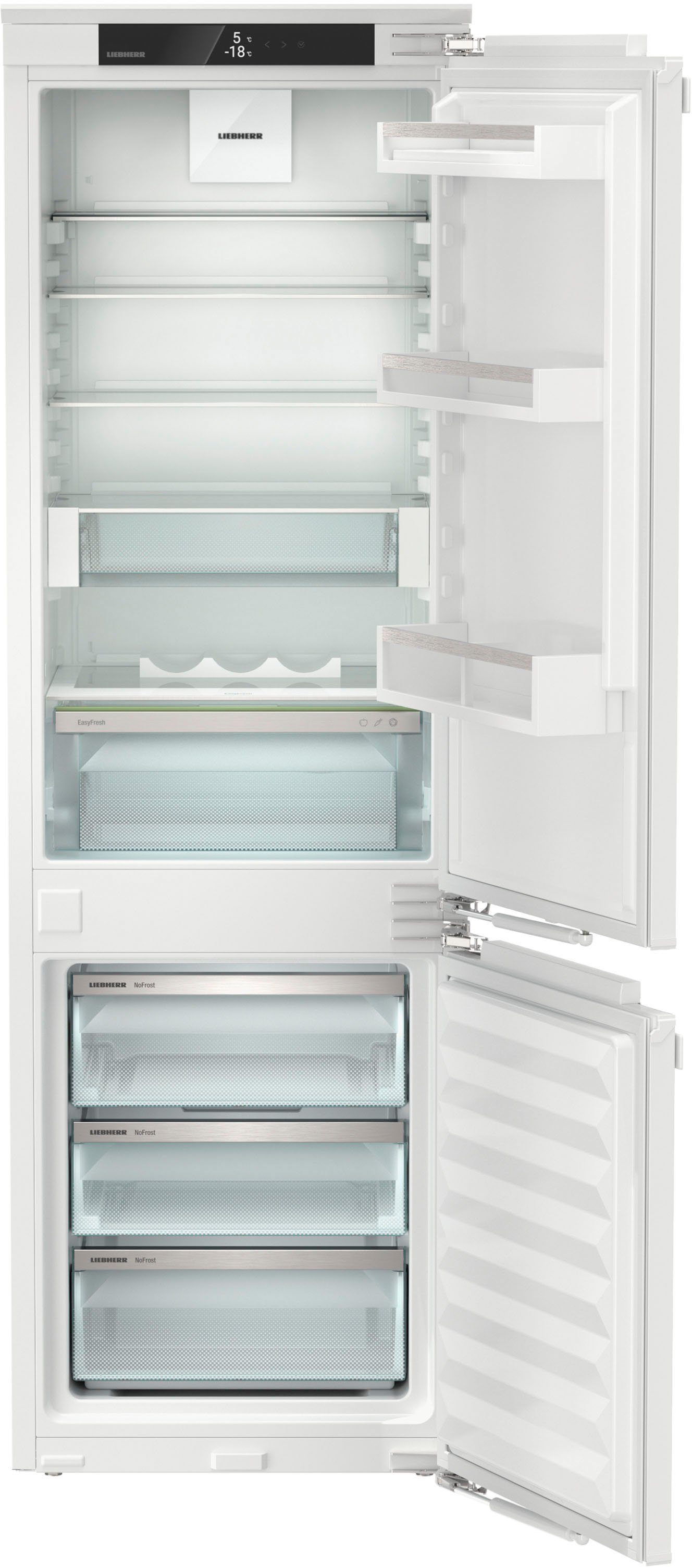 Liebherr Einbaukühlgefrierkombination ICNe 5123_999216251, 177 cm hoch, 55,9 cm breit
