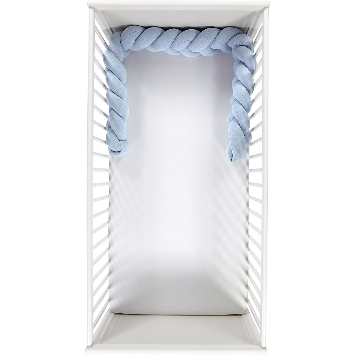 Nestchenschlange geflochten Special Fabric Quilt aqua