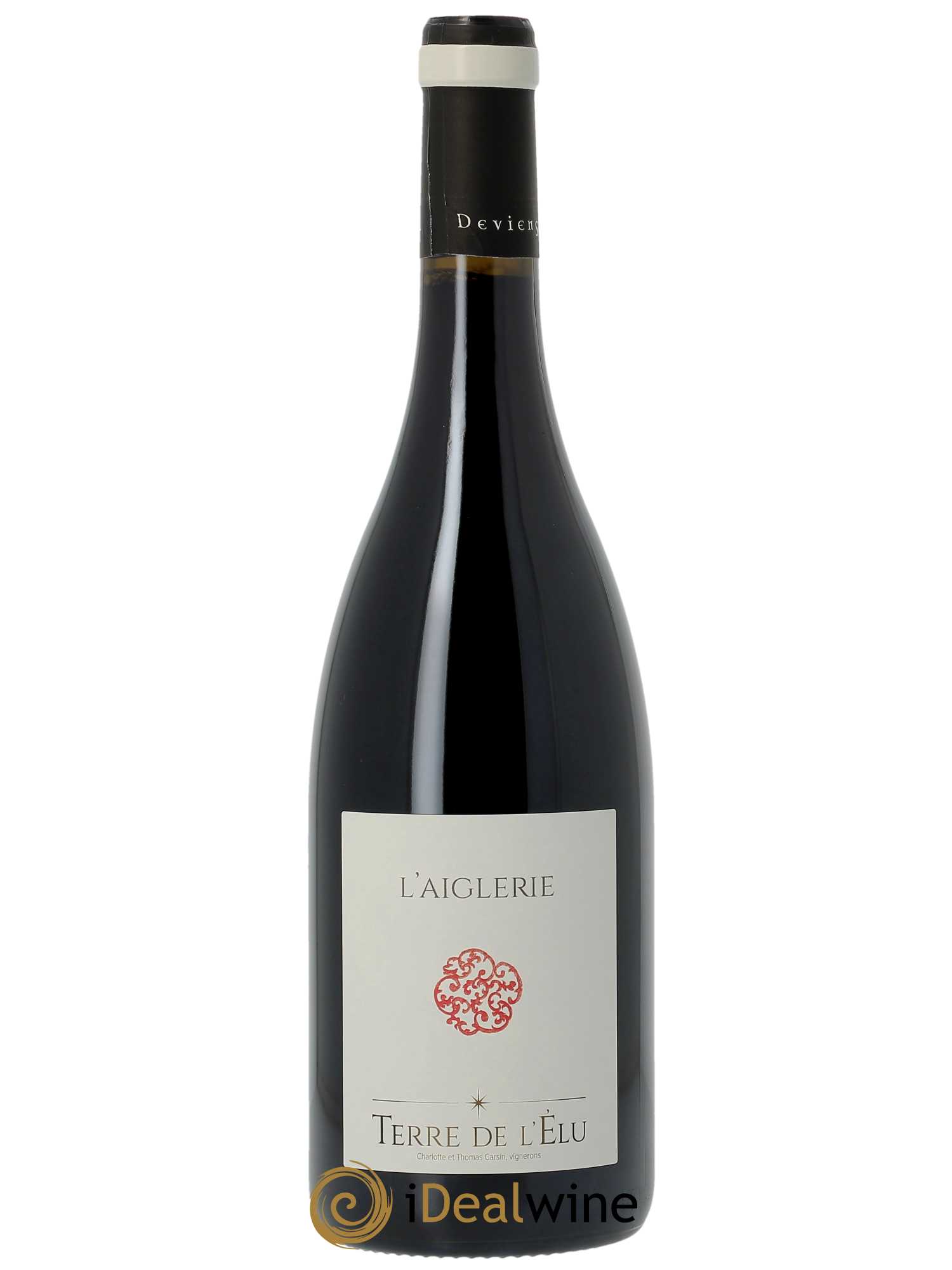 Vin de France L'Aiglerie Terre de l'Elu (Clos de L'Elu)  2019 - Lot de 1 Bouteille