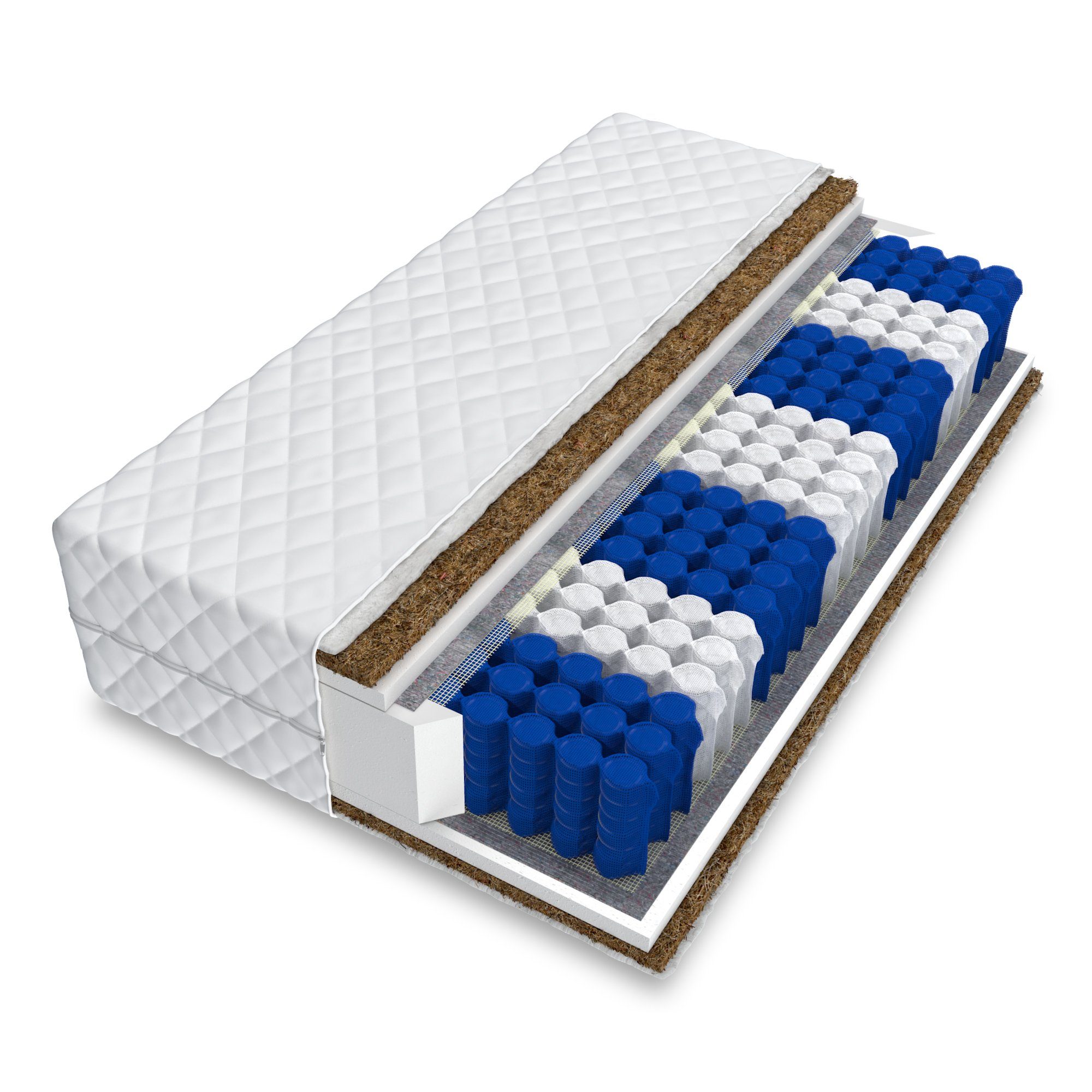 Taschenfederkernmatratze ATLAS MAX, FDM, 24 cm hoch, (1), Wendematratze, 7 Zonen, H4