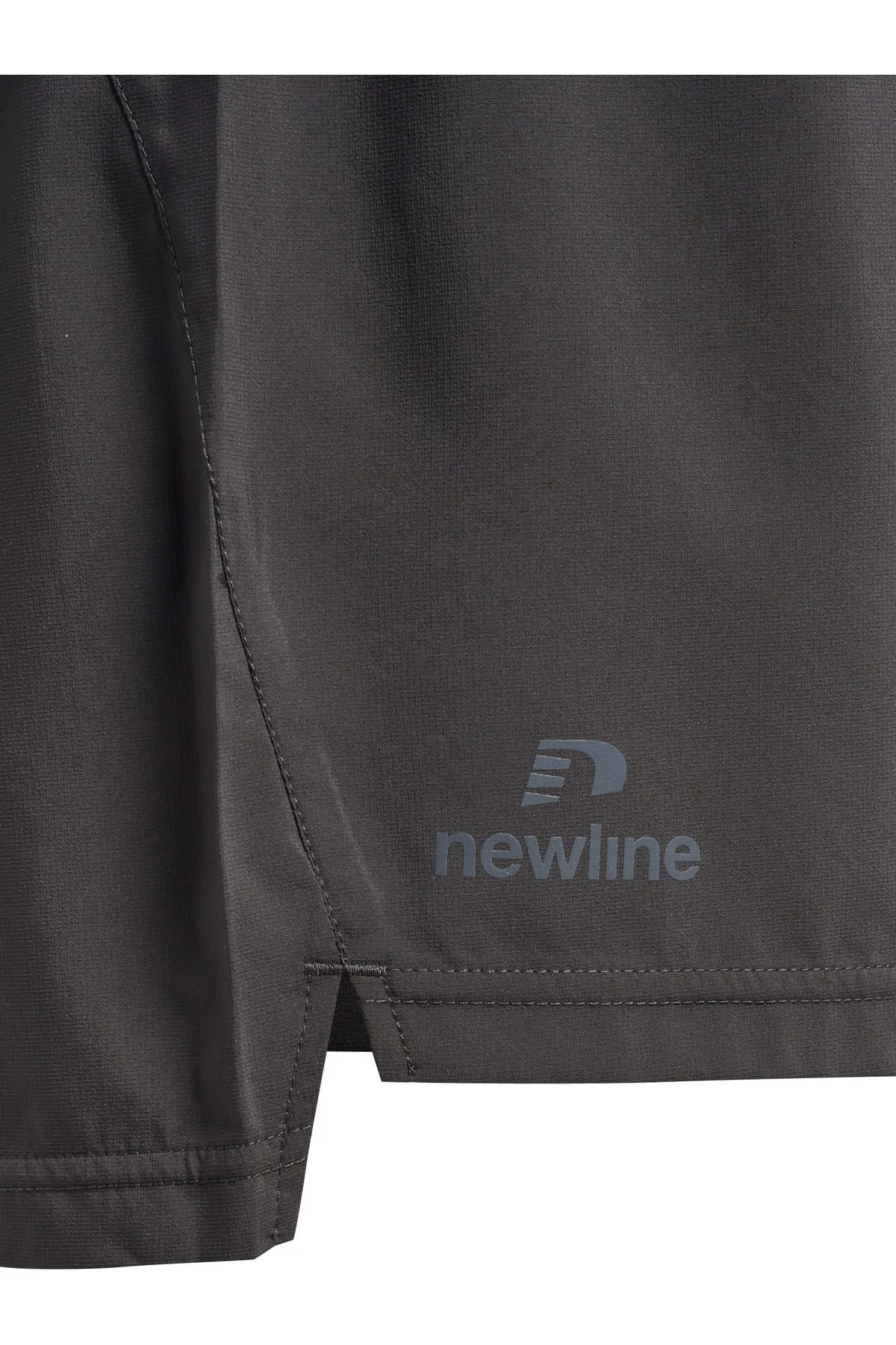 NEWLİNE  Kurze Sporthose - Grau - Mittlerer Bund