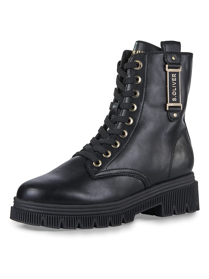 s.Oliver Boots in Schwarz günstig kaufen
