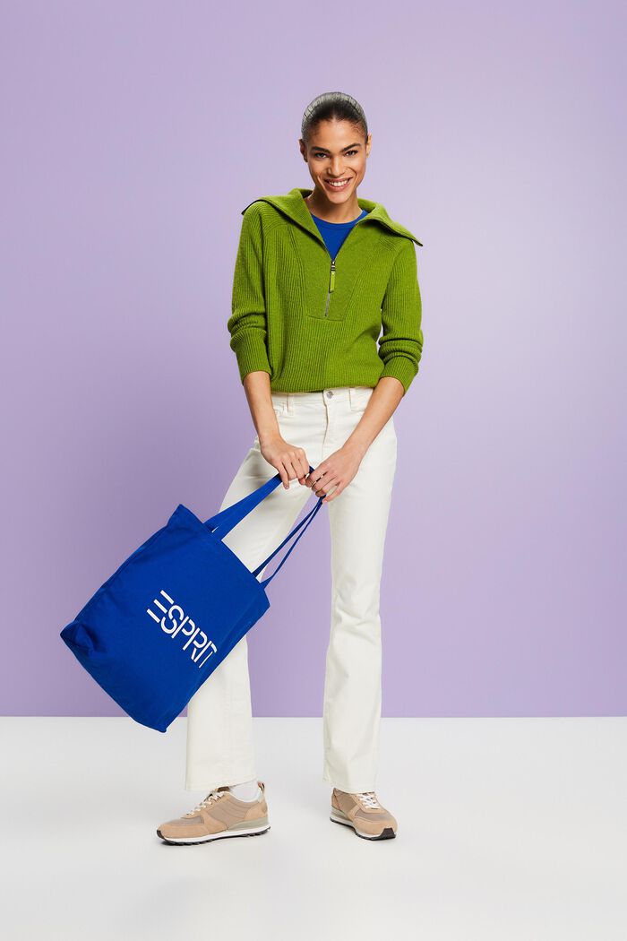 Bootcut Jeans mit hohem Bund