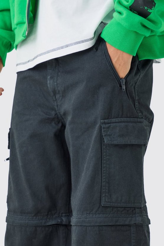 Lockere Hose mit Reißverschluss