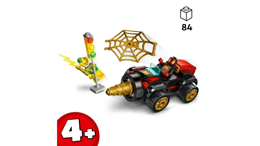 LEGO Marvel Spidey und seine Super-Freunde 10792 Spideys Bohrfahrzeug Auto