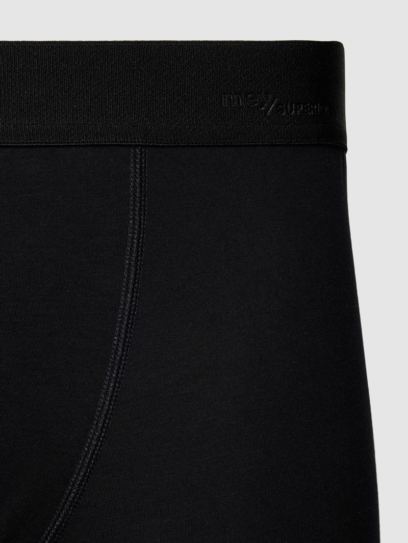 Boxershorts mit elastischem Logo-Bund in schwarz