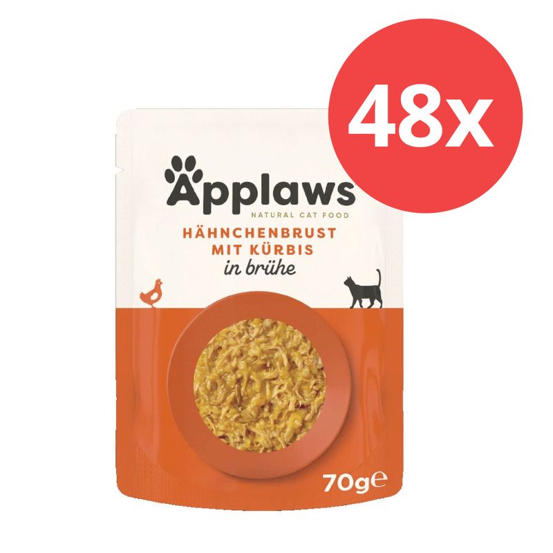 Sparpaket Applaws Pouch mit Brühe 48 x 70 g