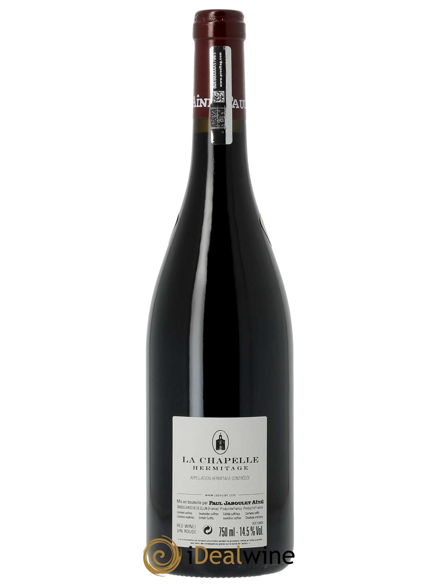 Hermitage La Chapelle Paul Jaboulet Ainé (CBO à partir de 3 BTS) 2015 - Lot de 1 Bouteille