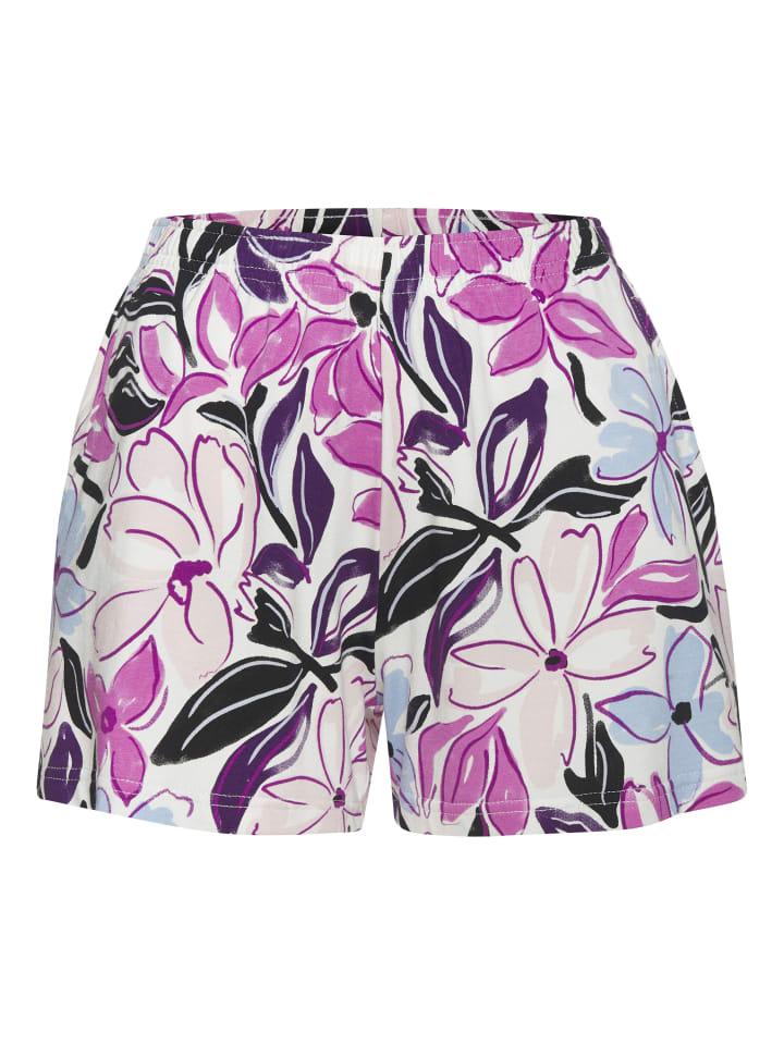 LASCANA Shorty in rosa-geblümt günstig kaufen